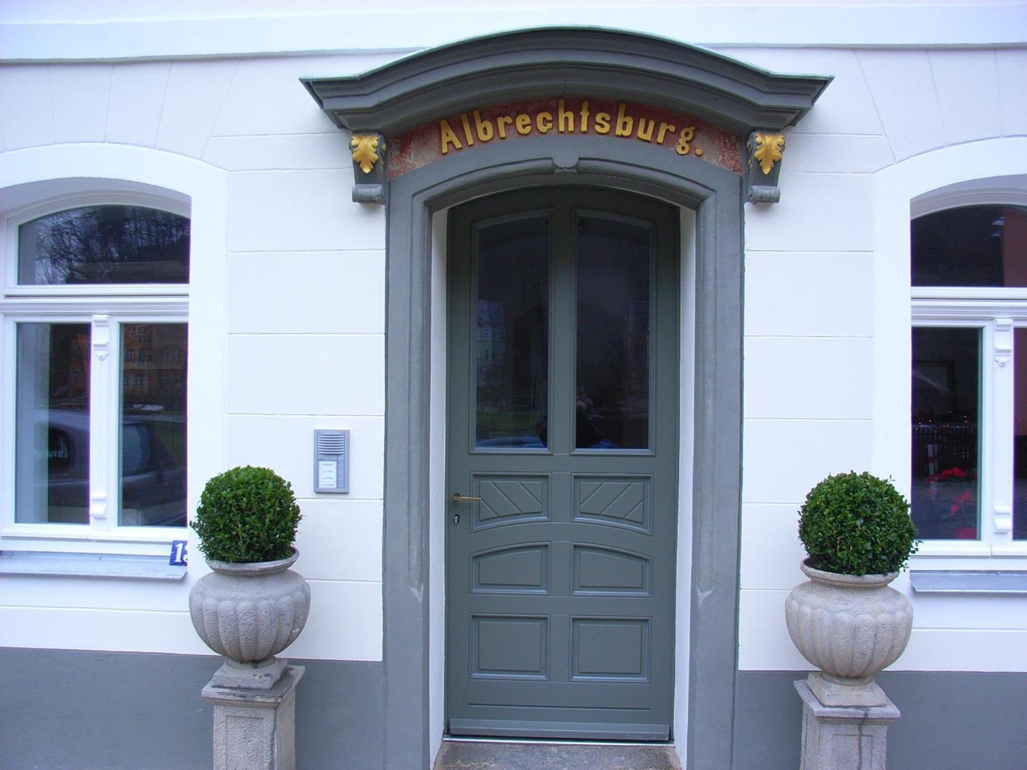 Apartmenthaus Albrechtsburg باد سشاندو المظهر الخارجي الصورة